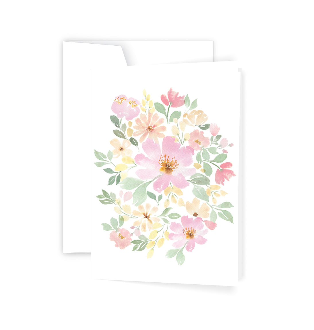 Pastel Flowers Card (6)