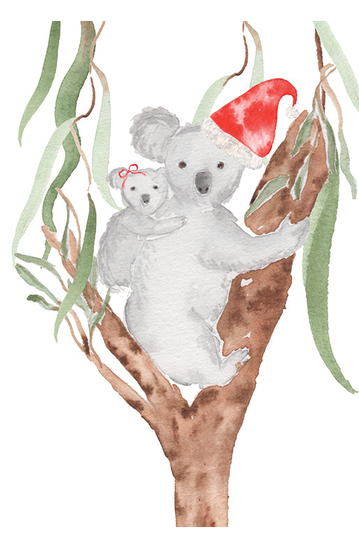 Christmas Koalas Card (6)