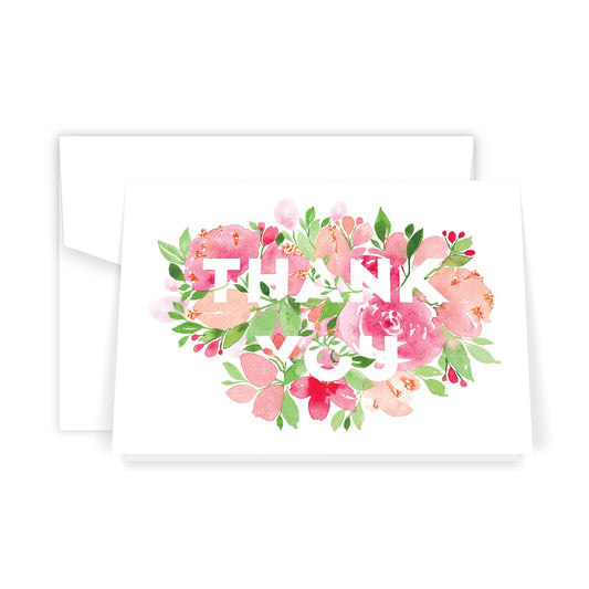 Thank you Florals Card (6)