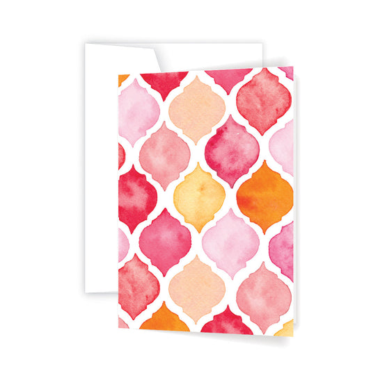 Moroccan Tiles Card (6)