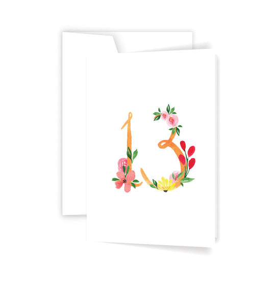 Floral 13 Card (6)