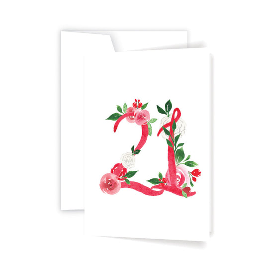 Floral 21 Card (6)