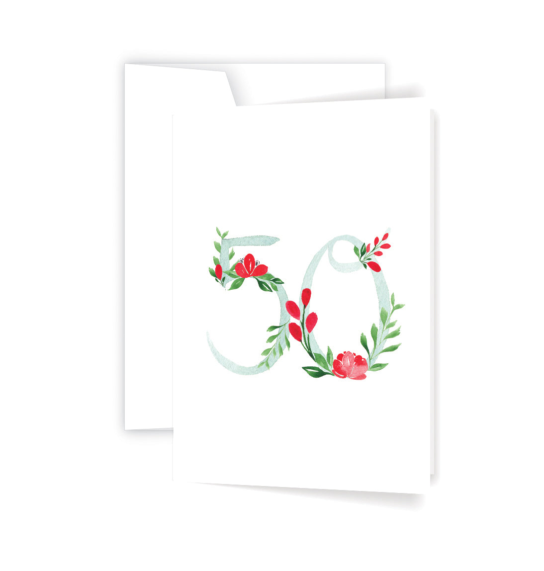 Floral 50 Card (6)