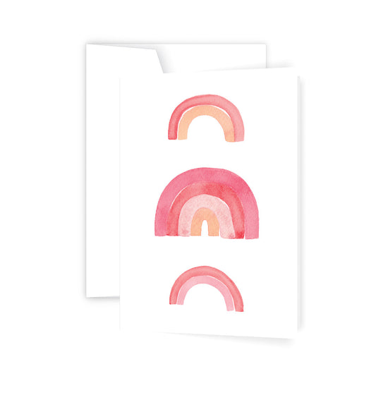 Peachy Rainbows Card (6)