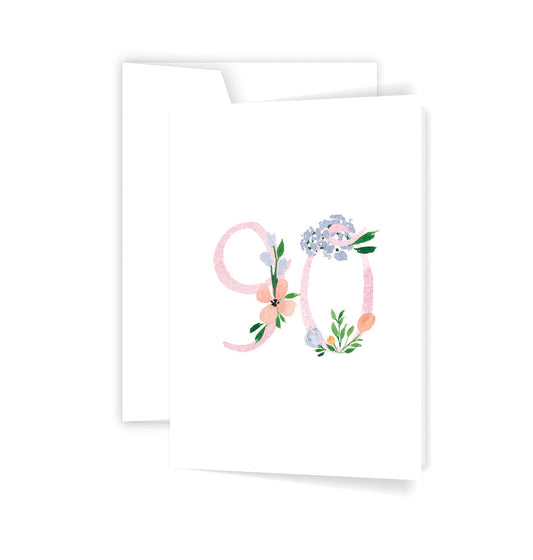 Floral 90 Card (6)