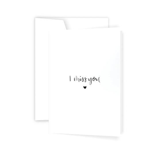 I Miss You Card (6)