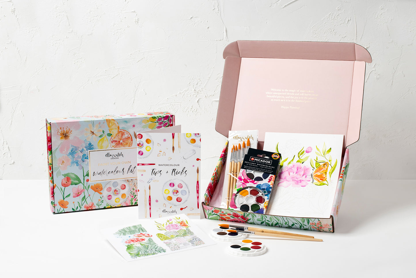 In the Garden Art Prints - Watercolour Kit (1)