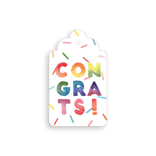 Congrats Gift Tag Pack (x3)