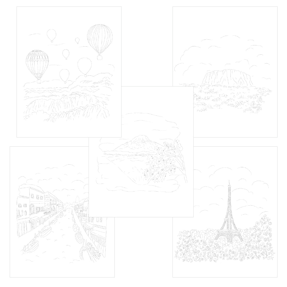 Travel Art Prints - Watercolour Kit (1)