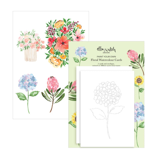 Watercolour Cards - Floral (2)