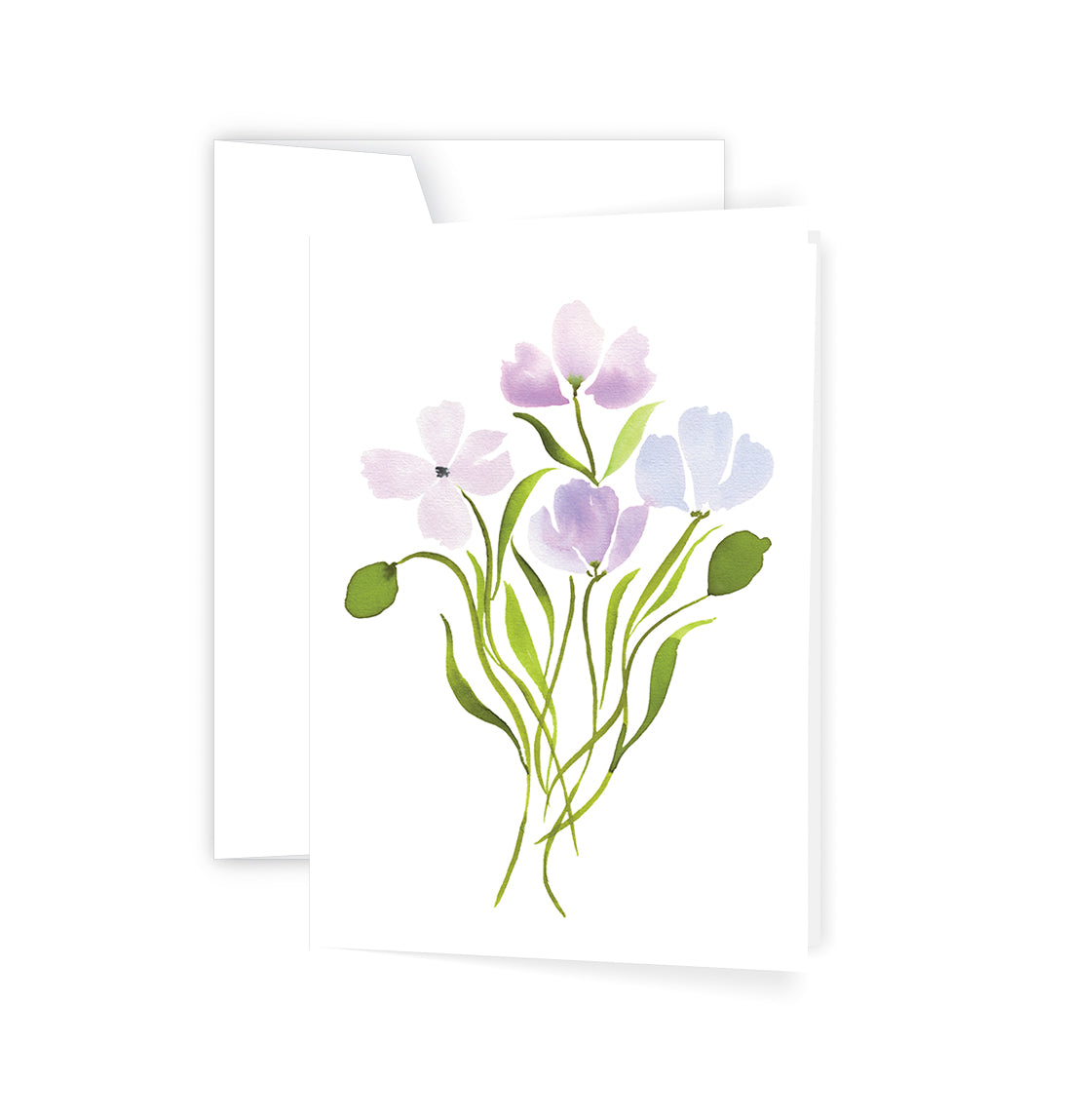 Lilac Flowers Card (6)