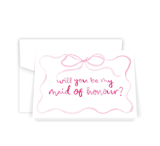 Maid Of Honour Card (6)