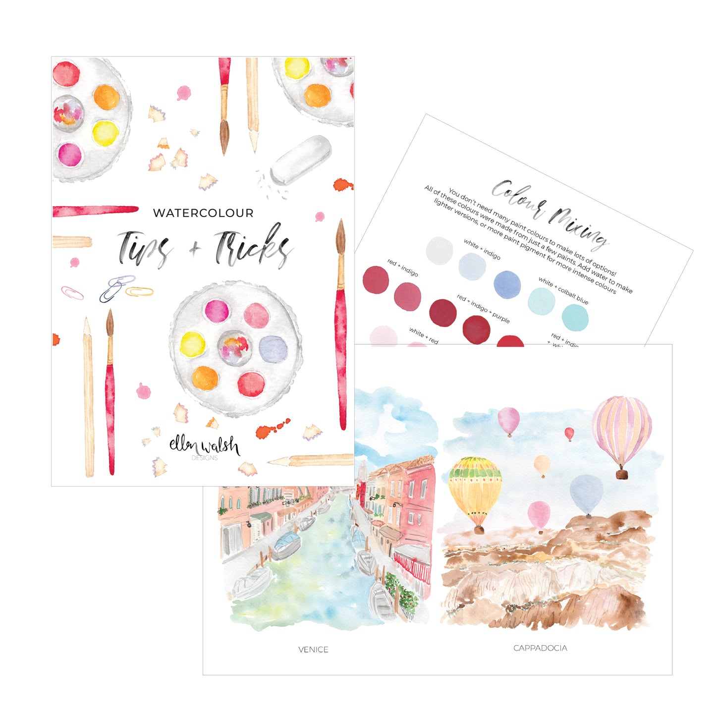 Travel Art Prints - Watercolour Kit (1)