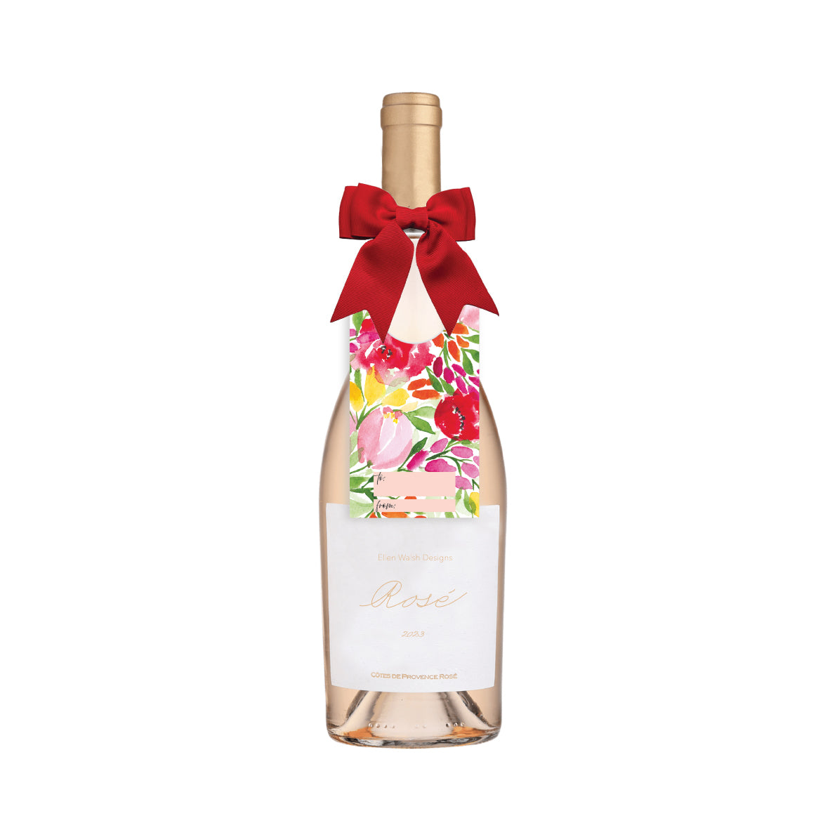 Summer Florals Bottle Tag Pack (x3)