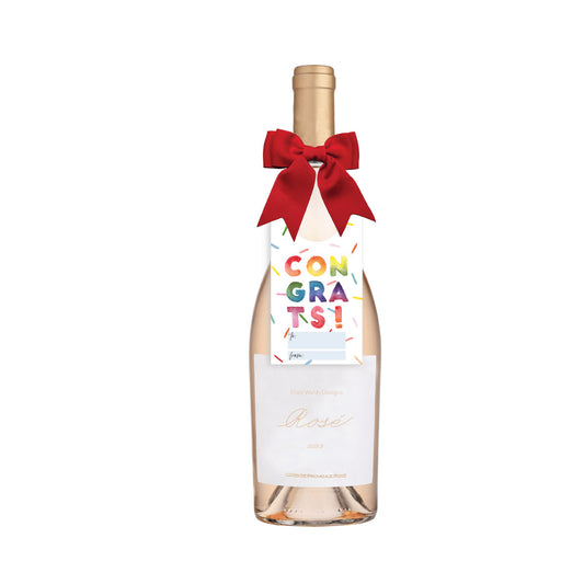 Congrats Bottle Tag Pack (x3)