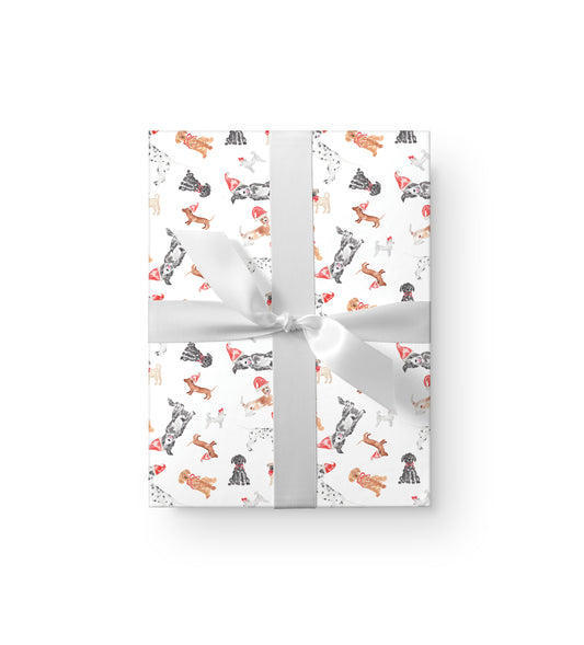 Christmas Pups Gift Wrap